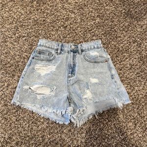 Light wash Jean shorts
